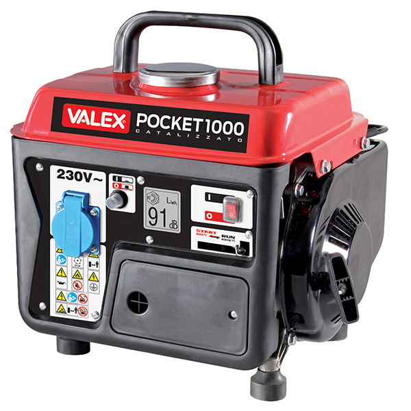 MD_105562 Generatore Pocket1000 - 2 tempi - 0,65 KVA - Valex - immagine 1