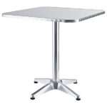 Sedia attesa - alluminio - 54 x 59 x 74 cm - Verdelook