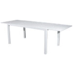 Tavolo Sardegna - rettangolare - 160 x 100 x 74 cm - bianco - Verdelook
