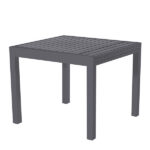 Tavolo Sardegna - quadrato - 90 x 90 x 74 cm - grigio - Verdelook