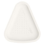 Vassoio pizza - 1/6 - 23 x 26 cm - bianco - Signor Bio - conf. 125 pezzi