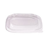 Coperchio per bowl quadrata 600ml - trasparente - Signor Bio - conf. 50 pezzi