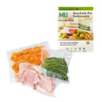 Sacchetto per sottovuoto - termoresistenti - 20 x 25 cm - Mulin - conf. 30 pezzi