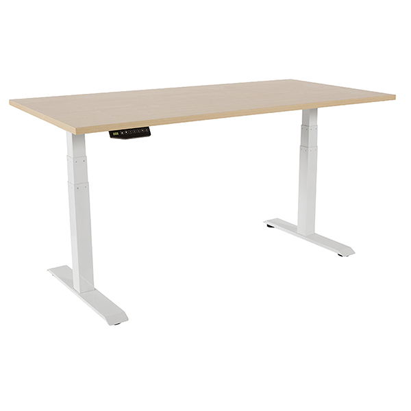 MD_105794 Scrivanie motorizzate - 120 x 60 x 116 cm - faggio - Rocada - immagine 1