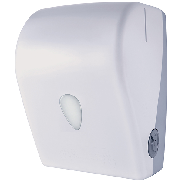 MD_105849 Dispenser asciugamani in rotolo Stileco - 24 x 24 x 32,5 cm - ABS - bianco - Medial - immagine 1