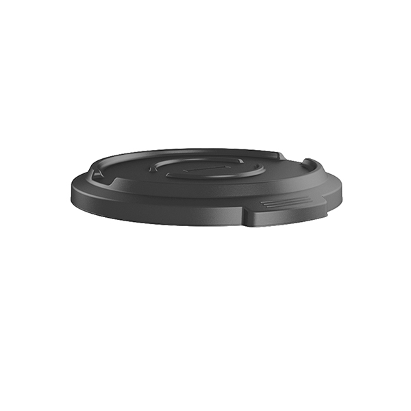 MD_105856 Coperchio per pattumiera Cestone Titan - nero - Rotho - immagine 1