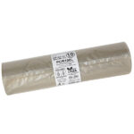 Sacco rifiuti - PCR - 90 x 120 cm - 120 L - 100 gr - neutro -Bio Extrusion - conf. 10 pezzi