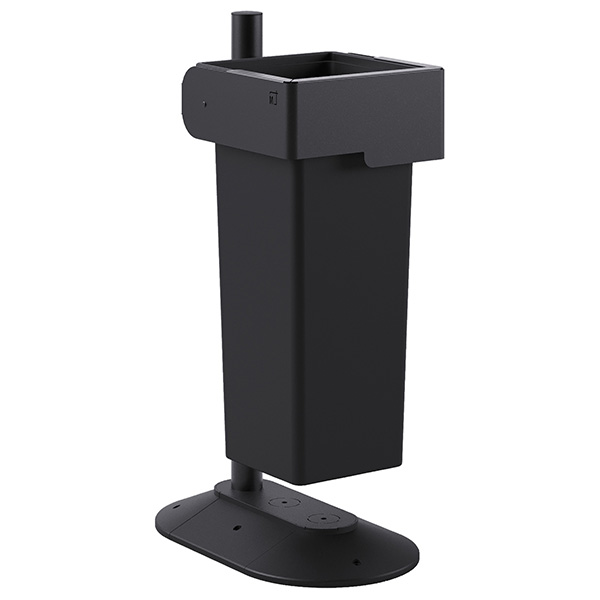 MD_105967 Portarifiuti MODULA - da terra - con contenitore - 35,5 x 60 x 97,5 cm - 53 L - antracite - Stilcasa - immagine 1