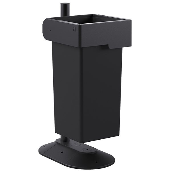 MD_105969 Portarifiuti MODULA - da terra - con contenitore - 41,5 x 63 x 97,5 cm - 73 L - antracite - Stilcasa - immagine 1
