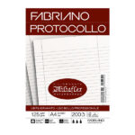 Foglio protocollo - A4 - uso bollo - 125 gr - Fabriano - conf. 200 pezzi