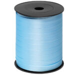 Rocca di nastro liscio 6800 - 9,5 mm x 250 mt - azzurro 06 - Brizzolari