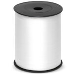 Rocca di nastro liscio 6800 - 9,5 mm x 250 mt - bianco 01 - Brizzolari