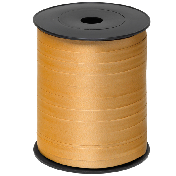 MD_88186 Rocca di nastro liscio 6800 - 9,5 mm x 250 mt - oro 03 - Brizzolari - immagine 1