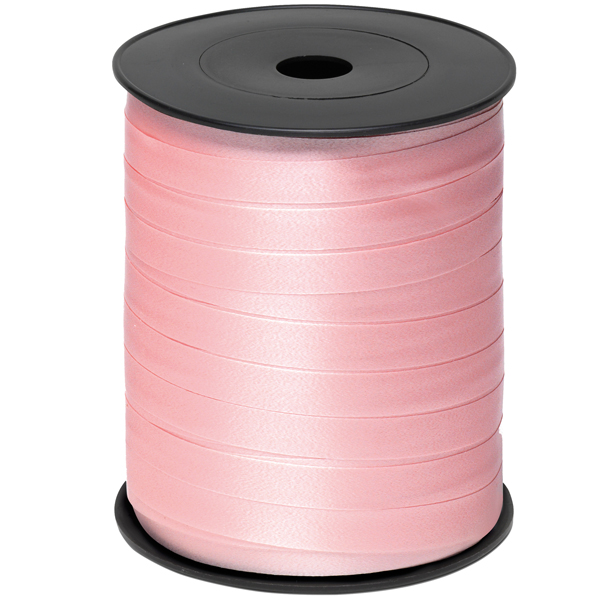 MD_88188 Rocca di nastro liscio 6800 - 9,5 mm x 250 mt - rosa baby 05 - Brizzolari - immagine 1