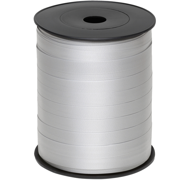 MD_88189 Rocca di nastro liscio 6800 - 9,5 mm x 250 mt - argento 04 - Brizzolari - immagine 1
