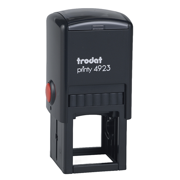 MD_92564 Timbro quadrato 4923 - personalizzabile - 30 x 30 mm - 7 righe - autoinchiostrante - Trodat - immagine 1