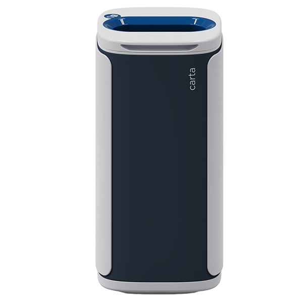 MD_98814 Cestino gettacarte Wastee - per raccolta differenziata - 60 L - Blu - Kobra - immagine 1