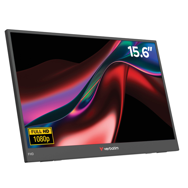 MD_VERB32401 Monitor - portatile - 15.6" - FHD LIGHT - Verbatim - immagine 1