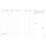Agenda settimanale Presidente Marlow 2027 - 21 x 27 cm - blu notte - Quo Vadis - immagine 2