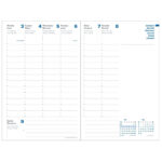 Agenda settimanale Presidente Eco Eunoia - 21 x 27 cm - grigio - Quo Vadis - immagine 2