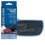 Cintura da viaggio Explora - 25 x 14,5 cm - tessuto - azzurro - Lebez - immagine 3