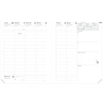 Agenda settimanale Presidente Impala 2027 - 21 x 27 cm - nero - Quo Vadis - immagine 2