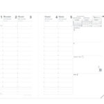 Agenda settimanale Presidente Impala 2027 - 21 x 27 cm - nero - Quo Vadis - immagine 3