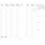 Agenda settimanale Ministro Impala 2027 - 16 x 24 cm - nero - Quo Vadis - immagine 3