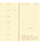 Agenda settimanale Planital 2027 - c/spirale - copertina Soho - 8,8 x 17 cm - nero - Quo Vadis - immagine 3