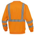 Felpa sportiva Astral - alta visibilità - tg. XL - arancio fluo - Deltaplus - immagine 2