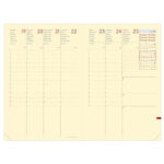 Agenda settimanale Ministro Prestige 2027 - 16 x 24 cm - silk nero - Quo Vadis - immagine 2