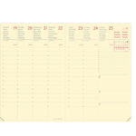 Agenda settimanale Affari Prestige ML 2027 - 10 x 15 cm - silk nero - Quo Vadis - immagine 3