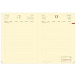 Agenda giornaliera Daily Pocket Prestige Silk 2027 - 8,5 x 13 cm - nero - Quo Vadis - immagine 2