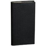 Agenda settimanale Planital 2027 - c/spirale - copertina Impala - 8,8 x 17 cm - nero - Quo Vadis