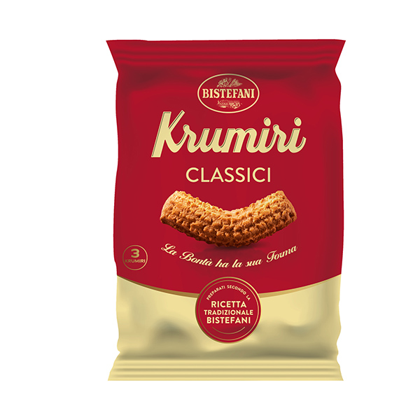 MD_81703 Krumiri Classici - Bistefani - monoporzione con 3 biscotti da 27 gr - immagine 1