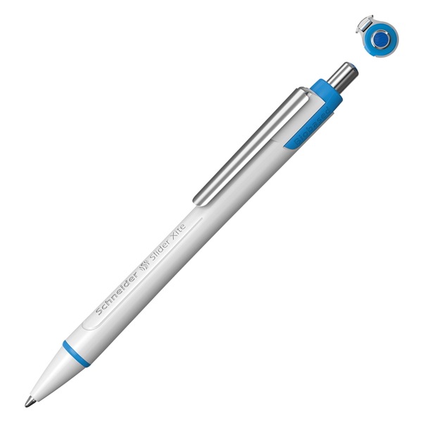 MD_82693 Penna a sfera a scatto Xite - punta XB - blu - Schneider - immagine 1