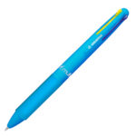 Penna a sfera scatto multifunzione 4 Multi Color - Neon - colori assortiti - Osama - expo 36 pezzi - immagine 2