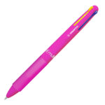 Penna a sfera scatto multifunzione 4 Multi Color - Neon - colori assortiti - Osama - expo 36 pezzi - immagine 4