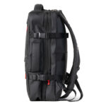 Zaino Travel Backpack Drop2Go - 30 x 15 x 45 cm - gomma - nero - In Tempo - immagine 5
