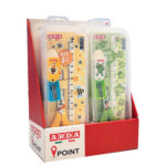 Kit Fancy - forbice temperino righello - colori assortiti - Arda - immagine 4