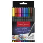 Grip Boldpen + Grip Finepen - colori assortiti - Faber-Castell - expo da 20 astucci - immagine 2