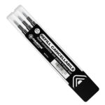 Kit refill gel Riscrivi - 0,7 mm - colori assortiti (blu/rosso/nero/verde - Osama - expo 96 pezzi - immagine 2