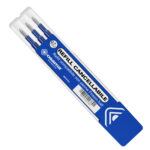 Kit refill gel Riscrivi - 0,7 mm - colori assortiti (blu/rosso/nero/verde - Osama - expo 96 pezzi - immagine 3