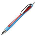 Penna sfera Slider Rave - colori assortiti (blu/nero/rosso/verde - Schneider - expo 30 pezzi - immagine 4