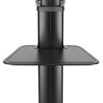 Dacomex - Carrello nero su ruote - 43"-65" - VESA 600x400 - Max 70 kg - immagine 2