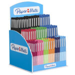 Pennarello Flair Nylon - punta feltro - 1,10mm - colori assortiti - Papermate - expo 168  pezzi