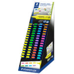 Evidenziatore Textsurfer® Classic - punta a scalpello - tratto 1,0-5,0mm - colori assortiti - Staedtler - expo 60 pezzi