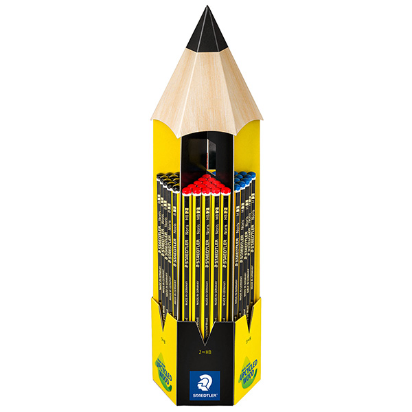 MD_106134 Matita grafite Noris® - gradazioni assortite - Staedtler - expo 90 pezzi - immagine 1