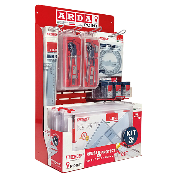 MD_106158 Assortimento UNI - Arda - expo 100 pezzi - immagine 1