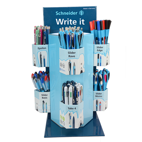 MD_106174 Collezione Write It - colori e modelli assortiti - Schneider - expo 146 pezzi - immagine 1